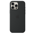 Apple iPhone 16 Pro Max Silikon Case mit MagSafe, schwarz