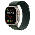 Sie sehen das Produktbild 04 von Apple Watch 49mm Alpin-Loop, dunkelgrün - medium - Gehäusefarbe natur Apple Watch 49mm Alpin-Loop, dunkelgrün - medium - Gehäusefarbe natur