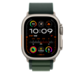 Sie sehen das Produktbild 05 von Apple Watch 49mm Alpin-Loop, dunkelgrün - medium - Gehäusefarbe natur Apple Watch 49mm Alpin-Loop, dunkelgrün - medium - Gehäusefarbe natur