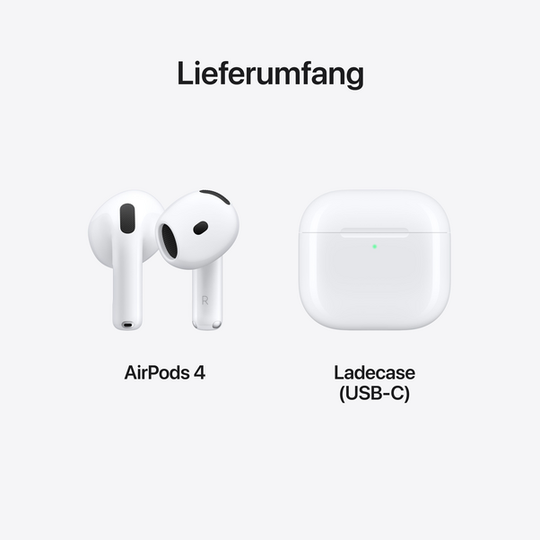 Sie sehen das Produktbild 09 von Apple AirPods 4 Apple AirPods 4