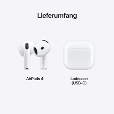 Sie sehen das Produktbild 09 von Apple AirPods 4 Apple AirPods 4