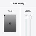 Apple iPad Air 11" Wi-Fi + Cellular, 128GB, space grau>
