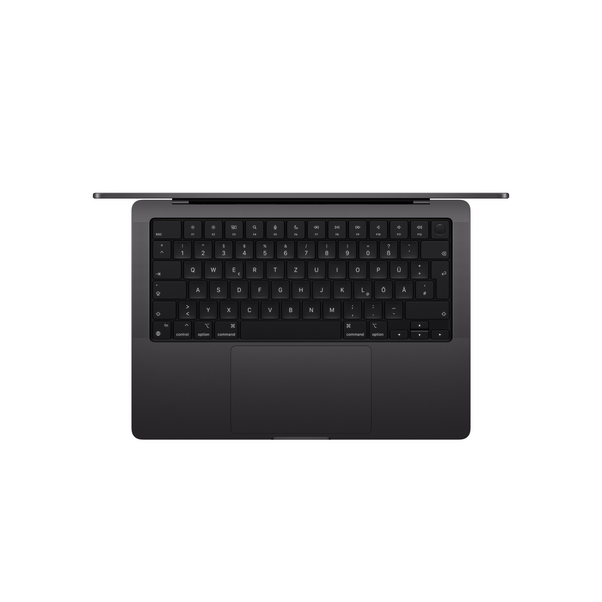 MacBook Pro 14" mit M4 Chip, 10-Core CPU und 10-Core GPU, 16GB, 1TB SSD, space schwarz>