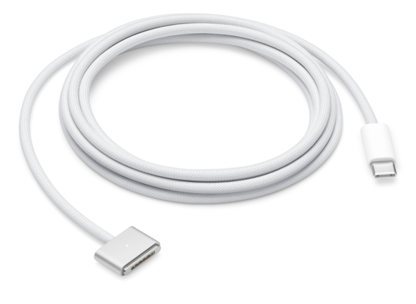 Sie sehen das Produktbild 02 von Apple USB-C auf MagSafe 3 Kabel (2 m) Apple USB-C auf MagSafe 3 Kabel (2 m)