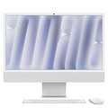 24" iMac mit Retina 4,5K Display: Apple M4 Chip mit 8‑Core CPU und 8‑Core GPU, 256 GB SSD - Silber
