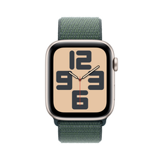 Sie sehen das Produktbild 04 von Apple Watch SE GPS, Aluminium polarstern, 44mm mit Sport Loop, seegrün> Apple Watch SE GPS, Aluminium polarstern, 44mm mit Sport Loop, seegrün>