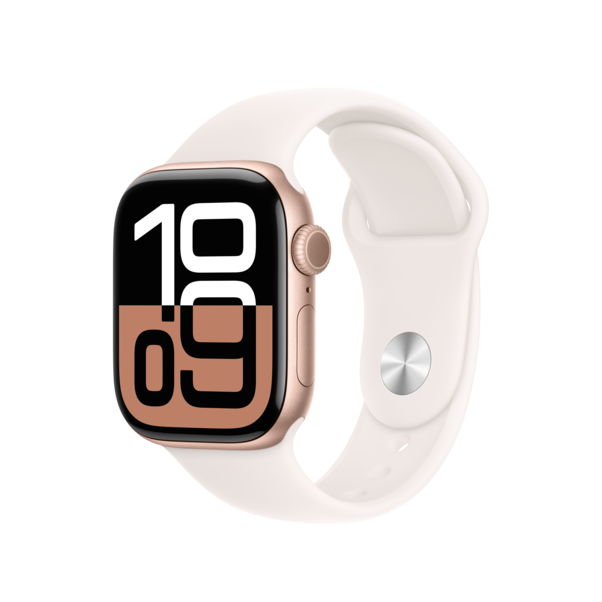 Sie sehen das Produktbild 03 von Apple Watch 42mm Sportarmband, blassrosa - M/L Apple Watch 42mm Sportarmband, blassrosa - M/L