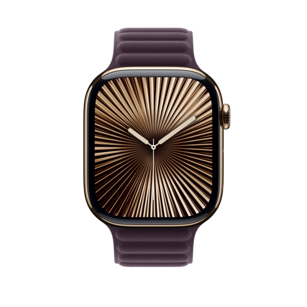 Sie sehen das Produktbild 06 von Apple Watch 46mm Armband mit Magnetverschluss, brombeere - M/L Apple Watch 46mm Armband mit Magnetverschluss, brombeere - M/L