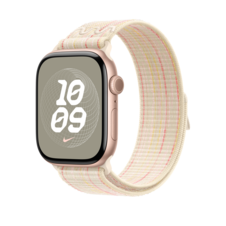 Apple Watch 46mm Nike Sport Loop, polarstern/pink