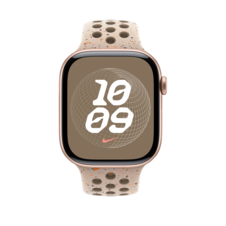 Apple Watch 46mm Nike Sportarmband, desert stone - S/M