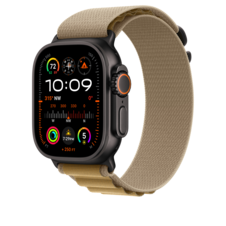49 mm Alpine Loop Mandel – Medium – Titan Schwarz