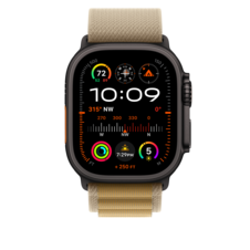 49 mm Alpine Loop Mandel – Medium – Titan Schwarz