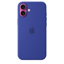 iPhone 16 Plus Silikon Case mit MagSafe – Ultramarin