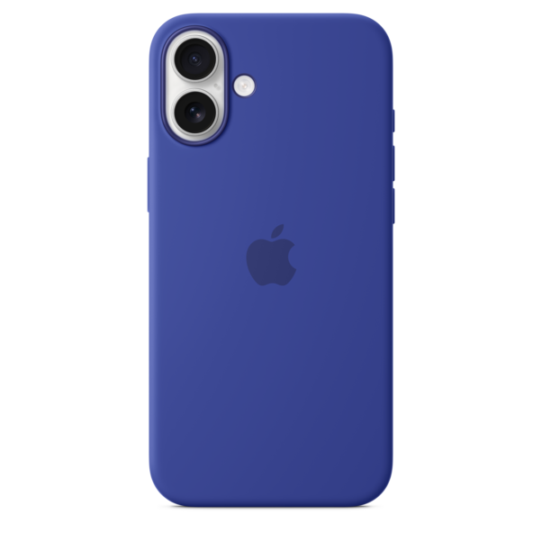iPhone 16 Plus Silikon Case mit MagSafe – Ultramarin