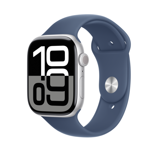 Sie sehen das Produktbild 03 von Apple Watch 46mm Sportarmband, denim - S/M Apple Watch 46mm Sportarmband, denim - S/M