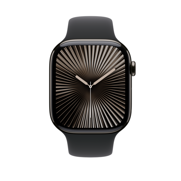 Apple Watch 46mm Sportarmband, schwarz - XL