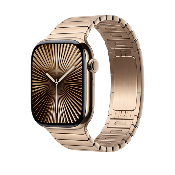 Sie sehen das Produktbild 04 von Apple Watch 46mm Gliederarmband, gold Apple Watch 46mm Gliederarmband, gold