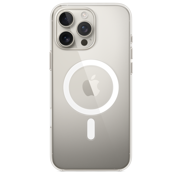 Apple iPhone 16 Pro Max Clear Case mit MagSafe, transparent