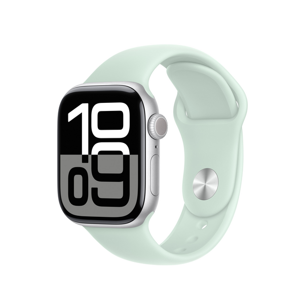 Sie sehen das Produktbild 04 von Apple Watch 42mm Sportarmband, aquamarin - S/M Apple Watch 42mm Sportarmband, aquamarin - S/M