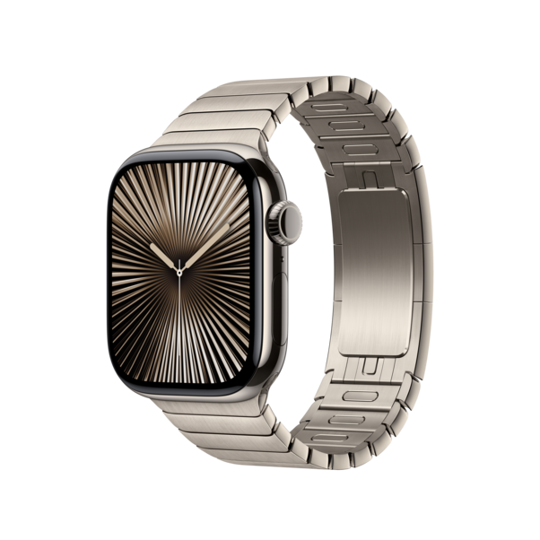 Sie sehen das Produktbild 04 von Apple Watch 42mm Gliederarmband, natur Apple Watch 42mm Gliederarmband, natur