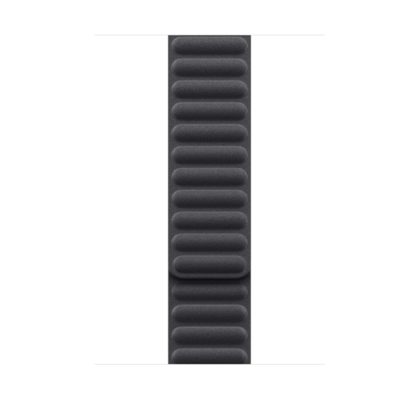 Apple Watch 46mm Armband mit Magnetverschluss, schwarz - S/M>