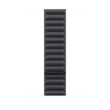 Apple Watch 46mm Armband mit Magnetverschluss, schwarz - S/M>