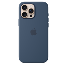 Sie sehen das Produktbild 02 von Apple iPhone 16 Pro Max Silikon Case mit MagSafe, denim Apple iPhone 16 Pro Max Silikon Case mit MagSafe, denim