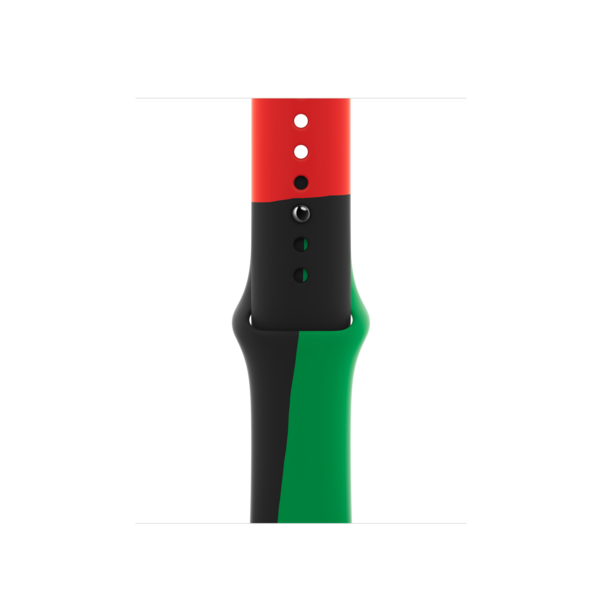 Sie sehen das Produktbild 02 von Apple Watch 40mm Black Unity Sportarmband, M/L Apple Watch 40mm Black Unity Sportarmband, M/L