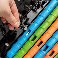 PARAT Case i10, EDUCOVER®+/KidsCover mit USB-C Kabel, schwarz