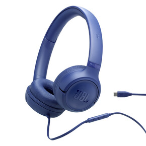 JBL TUNE530C, kabelgebundener On-Ear Kopfhörer, blau
