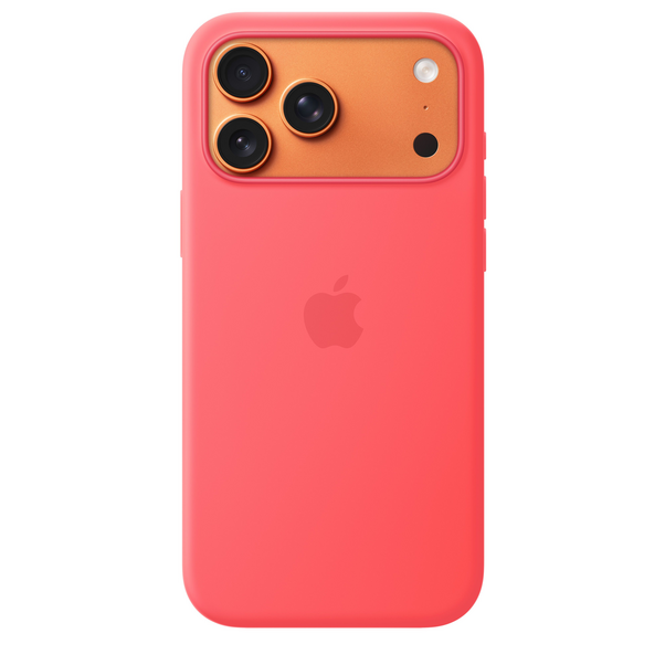 Sie sehen das Produktbild 02 von iPhone 17 Pro Max Silikon Case mit MagSafe - Guavepink iPhone 17 Pro Max Silikon Case mit MagSafe - Guavepink