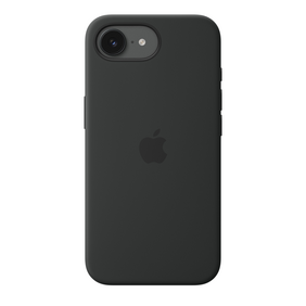 iPhone 17e Silikon Case mit MagSafe – Schwarz