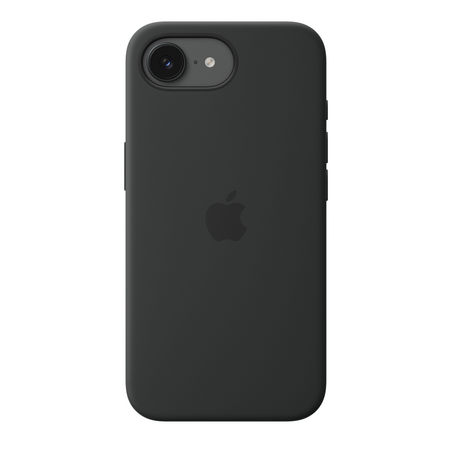 Sie sehen das Produktbild 01 von iPhone 17e Silikon Case mit MagSafe – Schwarz iPhone 17e Silikon Case mit MagSafe – Schwarz