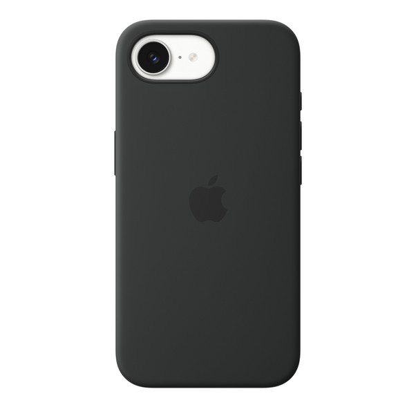 Sie sehen das Produktbild 03 von iPhone 17e Silikon Case mit MagSafe – Schwarz iPhone 17e Silikon Case mit MagSafe – Schwarz
