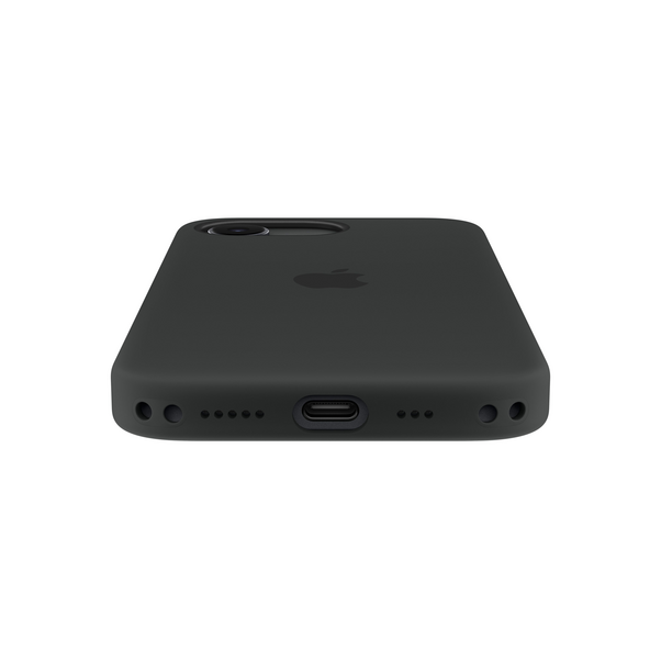 iPhone 17e Silikon Case mit MagSafe – Maritimblau