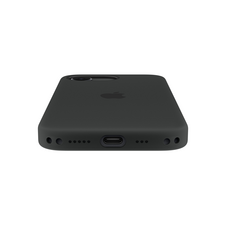 iPhone 17e Silikon Case mit MagSafe – Maritimblau