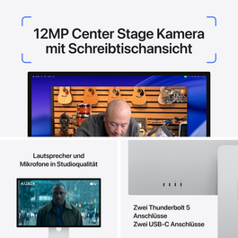 Sie sehen das Produktbild 05 von Studio Display XDR – Standardglas – neigungs- und höhenverstellbarer Standfuß Studio Display XDR – Standardglas – neigungs- und höhenverstellbarer Standfuß