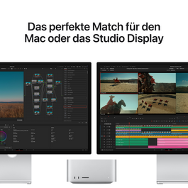 Sie sehen das Produktbild 06 von Studio Display XDR, Nanotexturglas, VESA Mount Adapter (Standfuß nicht enthalten) Studio Display XDR, Nanotexturglas, VESA Mount Adapter (Standfuß nicht enthalten)