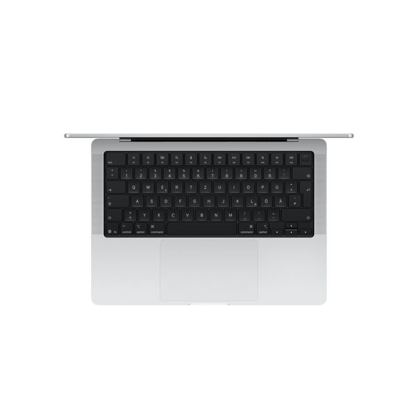 14" MacBook Pro: Apple M5 Max Chip mit 18‑Core CPU und 32‑Core GPU, 2 TB SSD - Silber