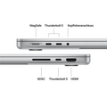 14" MacBook Pro: Apple M5 Max Chip mit 18‑Core CPU und 32‑Core GPU, 2 TB SSD - Silber