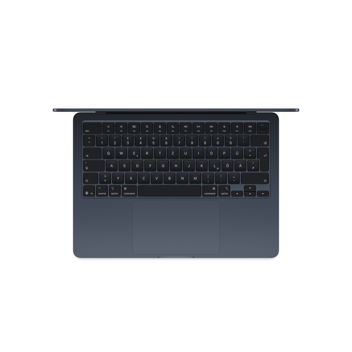 13" MacBook Air: Apple M5 Chip mit 10‑Core CPU und 8‑Core GPU, 512 GB SSD - Mitternacht