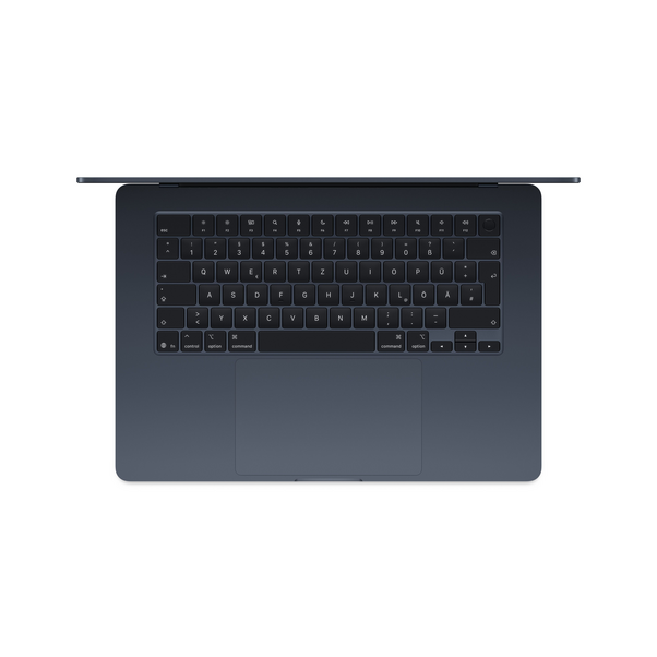 Sie sehen das Produktbild 02 von 15" MacBook Air: Apple M5 Chip mit 10‑Core CPU und 10‑Core GPU, 512 GB SSD - Mitternacht 15" MacBook Air: Apple M5 Chip mit 10‑Core CPU und 10‑Core GPU, 512 GB SSD - Mitternacht