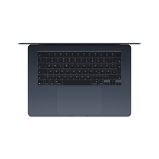 Sie sehen das Produktbild 02 von 15" MacBook Air: Apple M5 Chip mit 10‑Core CPU und 10‑Core GPU, 512 GB SSD - Mitternacht 15" MacBook Air: Apple M5 Chip mit 10‑Core CPU und 10‑Core GPU, 512 GB SSD - Mitternacht