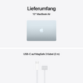 MacBook Air 13" mit M5 chip, 10-core CPU und 10-core GPU, 16GB, 1TB SSD, Himmelblau