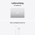 MacBook Air 15" mit M5 chip, 10-core CPU und 10-core GPU, 16GB, 512GB SSD, Silber