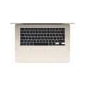 Sie sehen das Produktbild 02 von MacBook Air 15" mit M5 chip, 10-core CPU und 10-core GPU, 16GB, 512GB SSD, Polarstern MacBook Air 15" mit M5 chip, 10-core CPU und 10-core GPU, 16GB, 512GB SSD, Polarstern