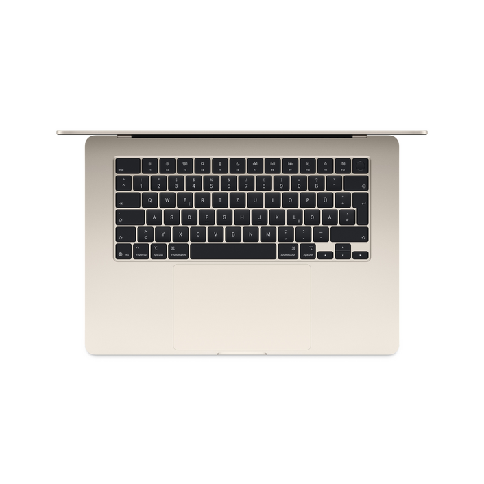 Sie sehen das Produktbild 02 von 15" MacBook Air: Apple M5 Chip mit 10‑Core CPU und 10‑Core GPU, 512 GB SSD - Polarstern 15" MacBook Air: Apple M5 Chip mit 10‑Core CPU und 10‑Core GPU, 512 GB SSD - Polarstern