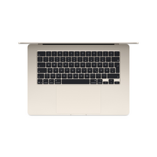 Sie sehen das Produktbild 02 von 15" MacBook Air: Apple M5 Chip mit 10‑Core CPU und 10‑Core GPU, 512 GB SSD - Polarstern 15" MacBook Air: Apple M5 Chip mit 10‑Core CPU und 10‑Core GPU, 512 GB SSD - Polarstern