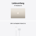 Sie sehen das Produktbild 09 von 15" MacBook Air: Apple M5 Chip mit 10‑Core CPU und 10‑Core GPU, 512 GB SSD - Polarstern 15" MacBook Air: Apple M5 Chip mit 10‑Core CPU und 10‑Core GPU, 512 GB SSD - Polarstern