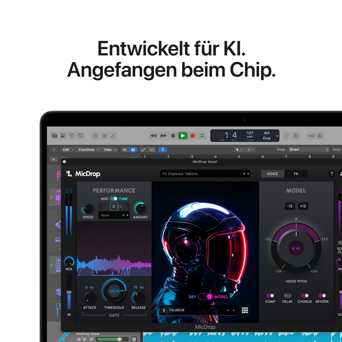 14" MacBook Pro: Apple M5 Chip mit 10‑Core CPU und 10‑Core GPU, 1 TB SSD - Space Schwarz